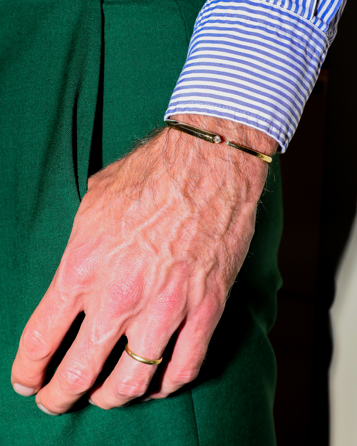 How Two Men Started Diamond Jewelry Collections for Their Husbands 5 Forevermark diamond bangle mens diamond jewelry collection