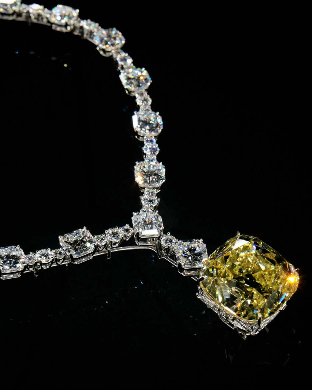 Tiffany Saatchi london yellow diamond