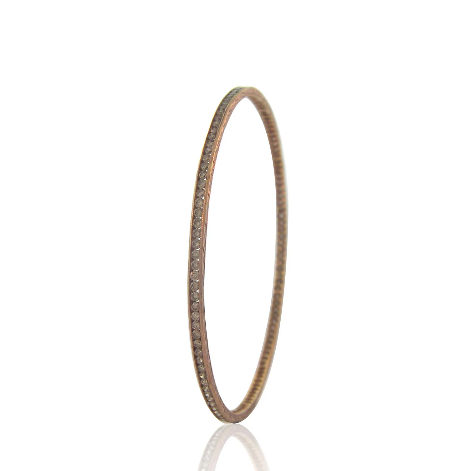 brown diamond bangle