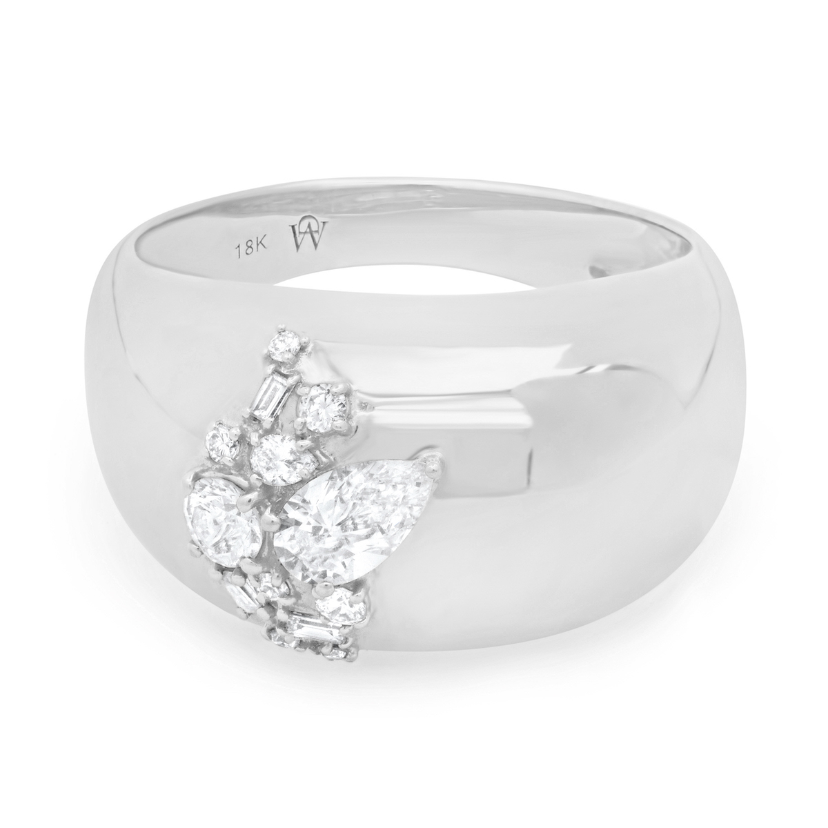 gemist dorian webb diamond jewelry trellis dome ring