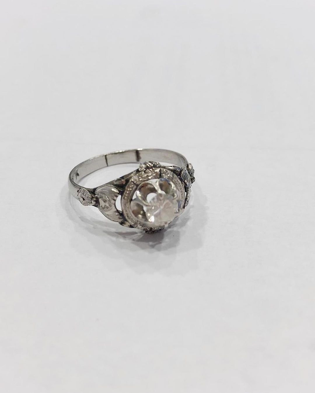 Kinn vintage upcycled heirloom diamond ring
