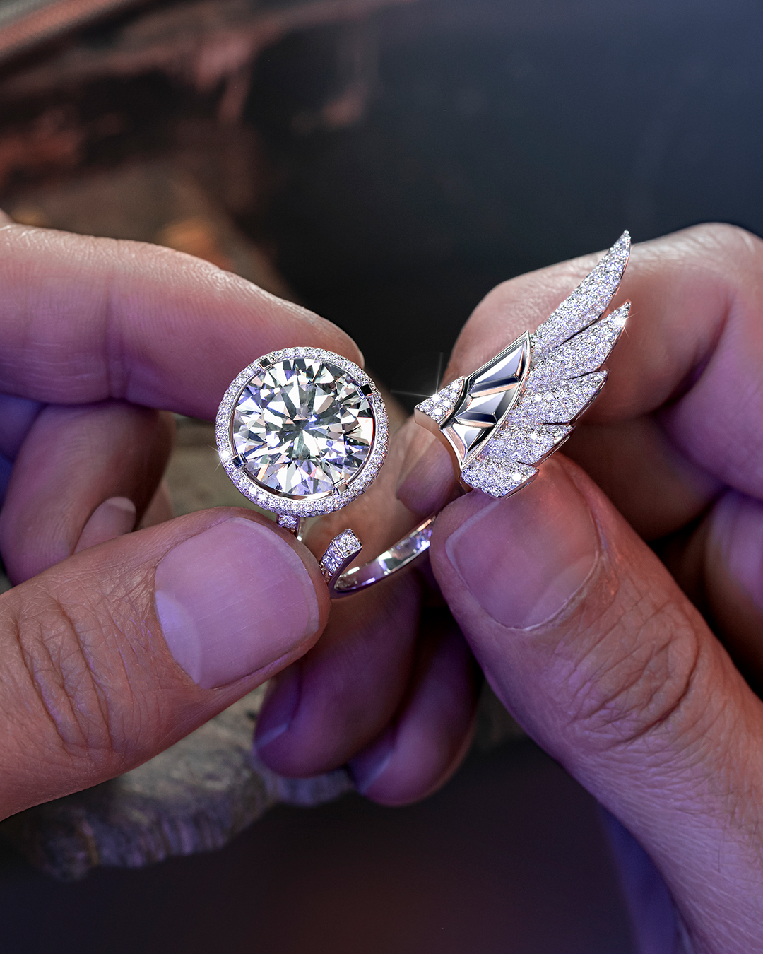 Messika's Latest High Jewelry Creation Began with a 110 Carat Diamond 3 messika necklace