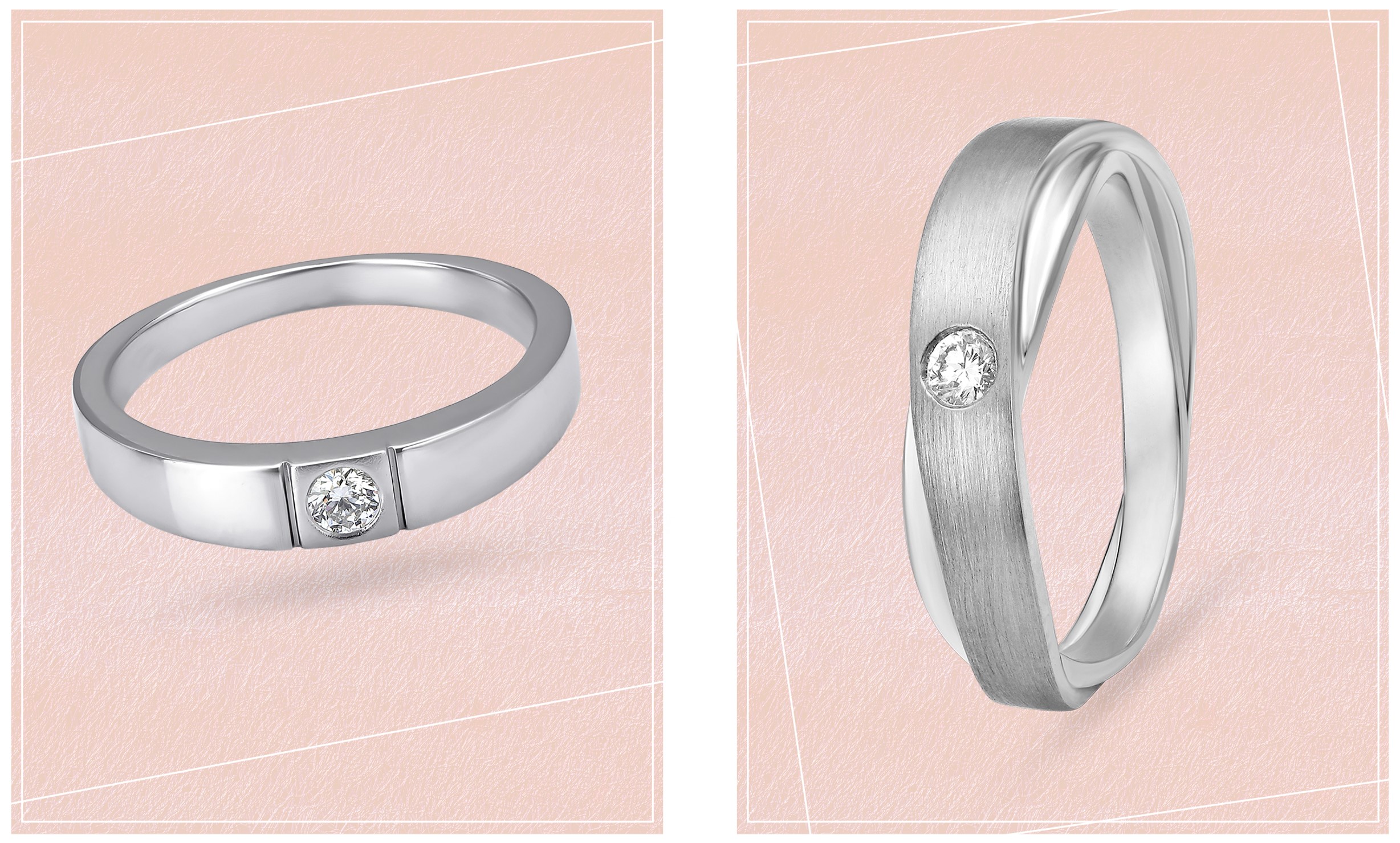 10 Diamond Rings Under ₹100k, That Will Make You Want To Propose And Be Proposed To. 5 single solitaire diamond ring for men