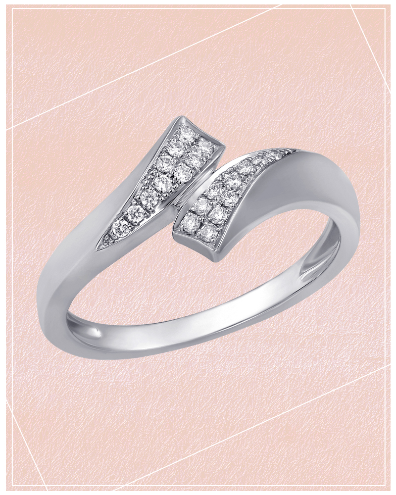 Buy Platinum Evara Rose Gold Diamonds Bracelet for Women JL PTB 827 Online  in India - Etsy