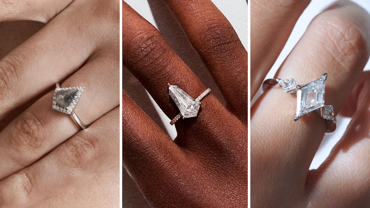 5 Carat Pear Shape Diamond Engagement Ring - Gemrize