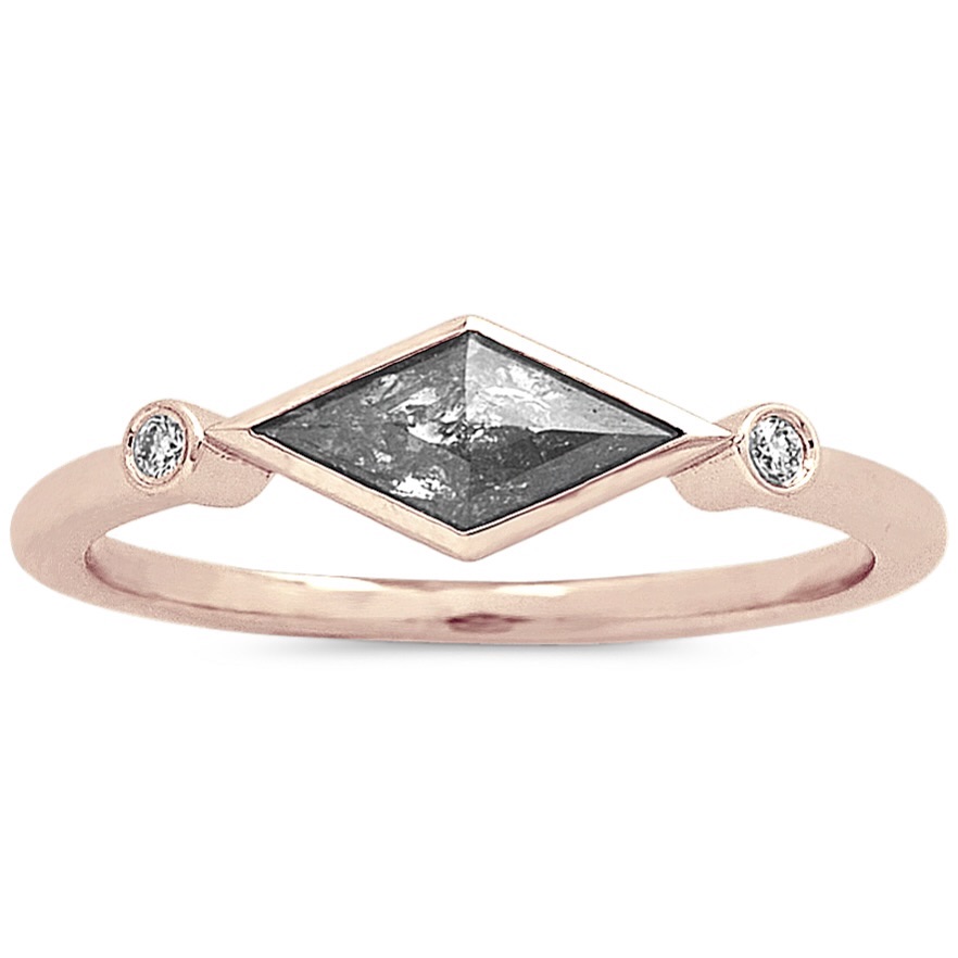 kite cut engagement ring