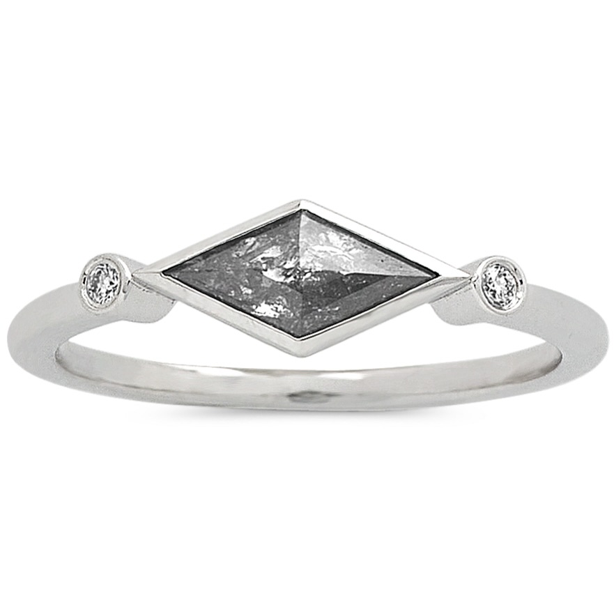 kite cut engagement ring