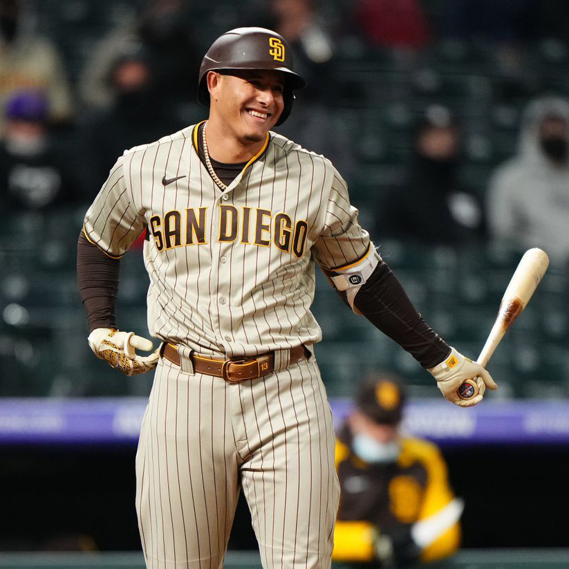 Diamonds on Diamonds: The Precious Gems of MLB Players 1 Manny Machado San Diego Padres baseball players diamonds