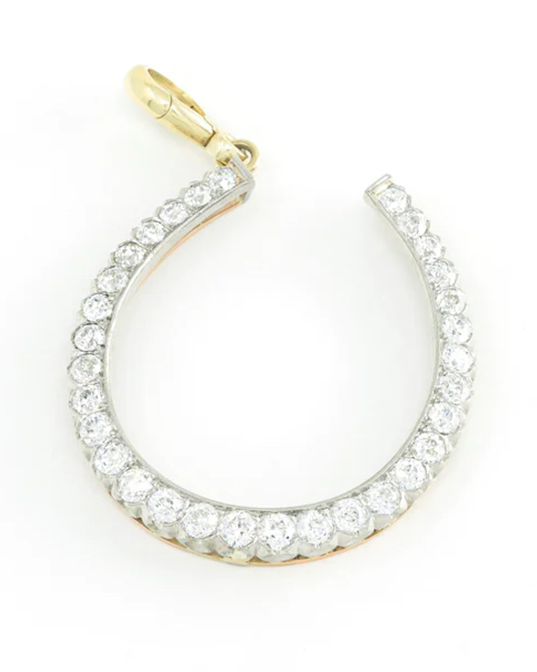 protective diamond jewelry horseshoe