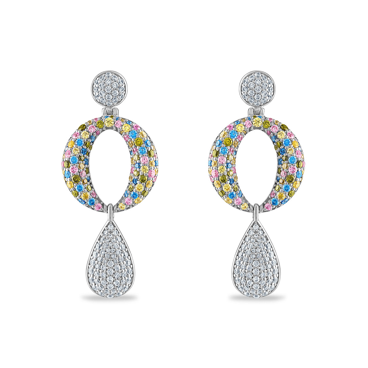 Ruben Manuel Jewelry Designer  Spring Earrings