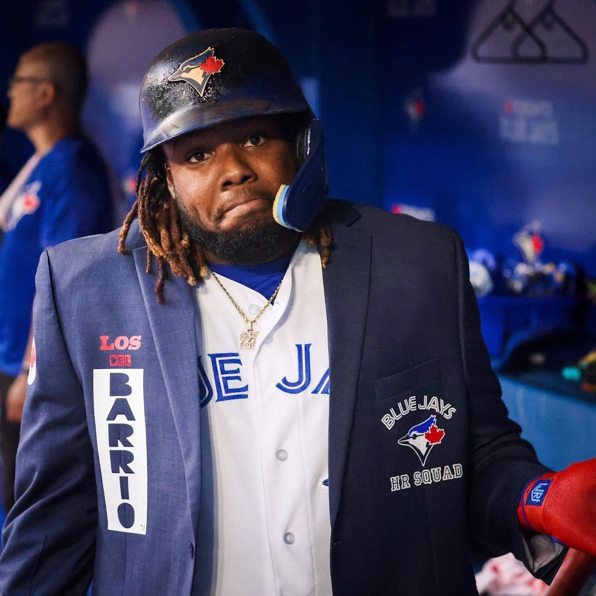 Diamond Baseball Necklaces Are Taking Over MLB Style—Here’s Why 7 Vladimir Guerrero Jr.  Baseball necklace