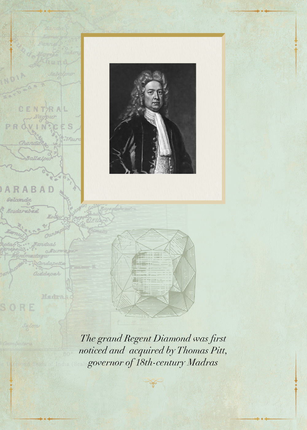 From Partial to Paris: The Epic Story Of The Regent Diamond 1 Diamond gem acquired by Thomas pitt