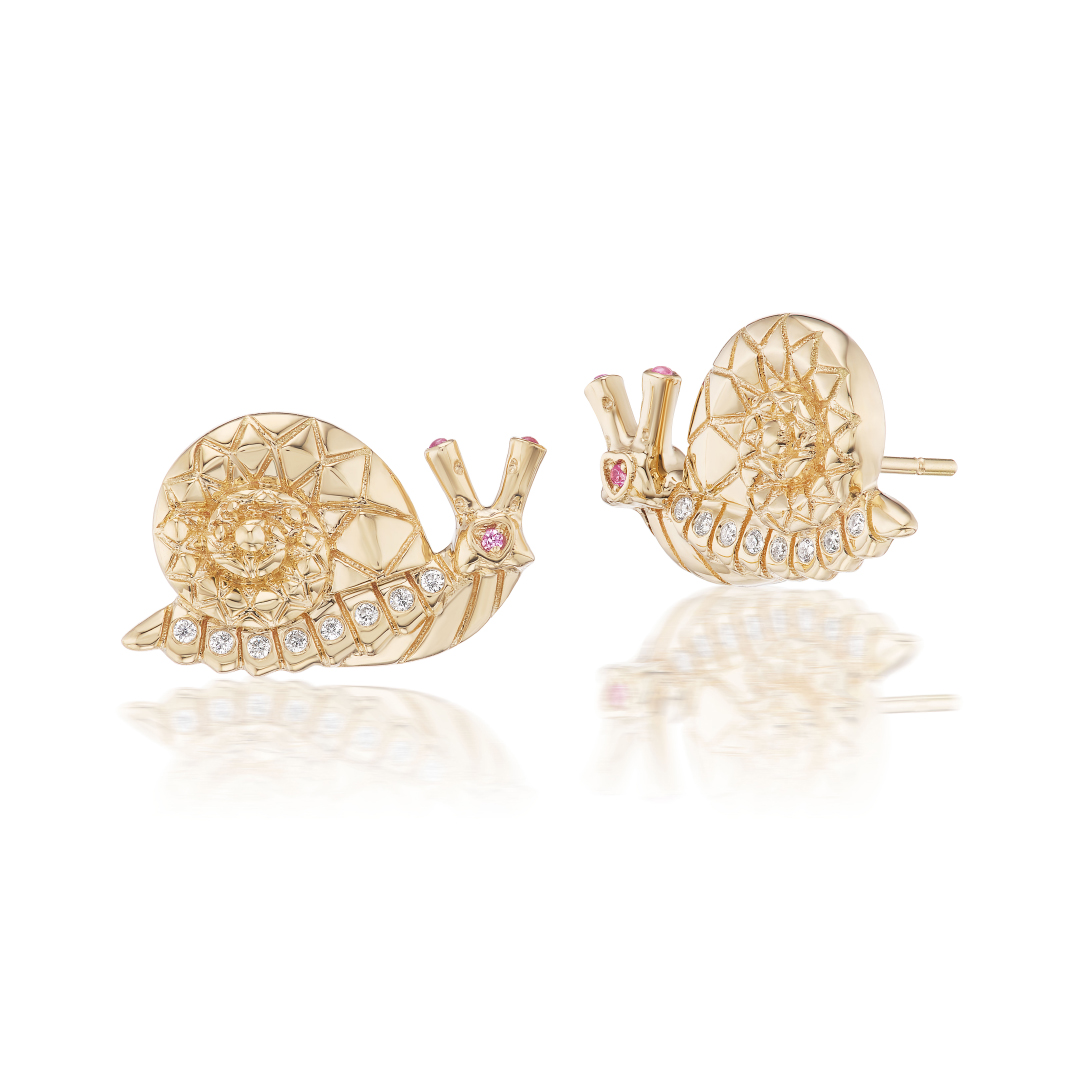 2022 holiday gift guide natural diamond jewelry snail
