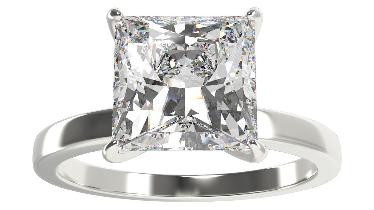 Skpblutn Rings for Women Girls Double Red Big Diamond Wedding Diamond  Geometry Size 6 10 Ring Gifts Valentine's Day Gift for Girlfriend Boyfriend  Wife Husband - Walmart.com