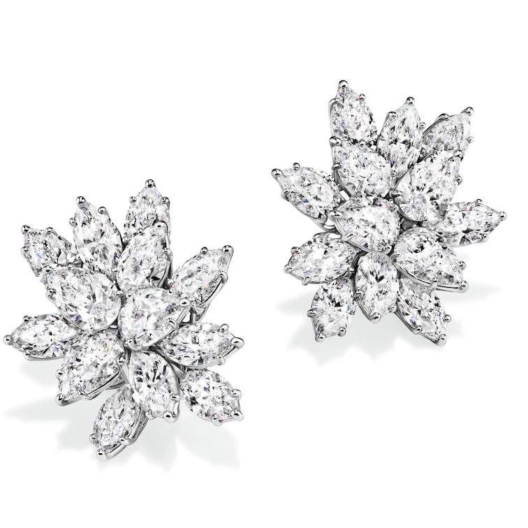 Harry Winston diamond earrings may bring close to $4 Million