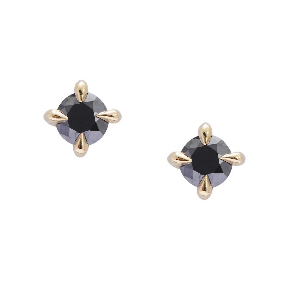 wednesday netflix gothic revival natural diamond jewelry earrings