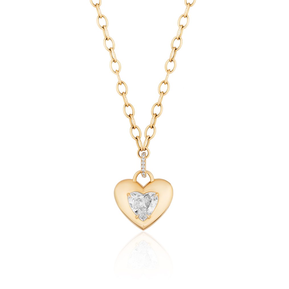 In the Mood for Love : Idées Cadeaux de Bijoux en Diamant Naturel en forme de Cœur 2 heart shaped natural diamond jewelry valentine's day
