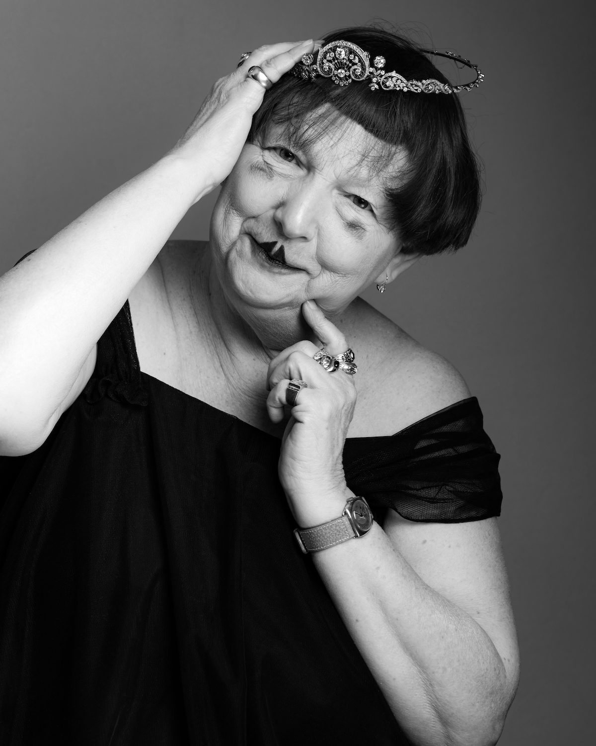 lang antique tiara lynn yaeger
