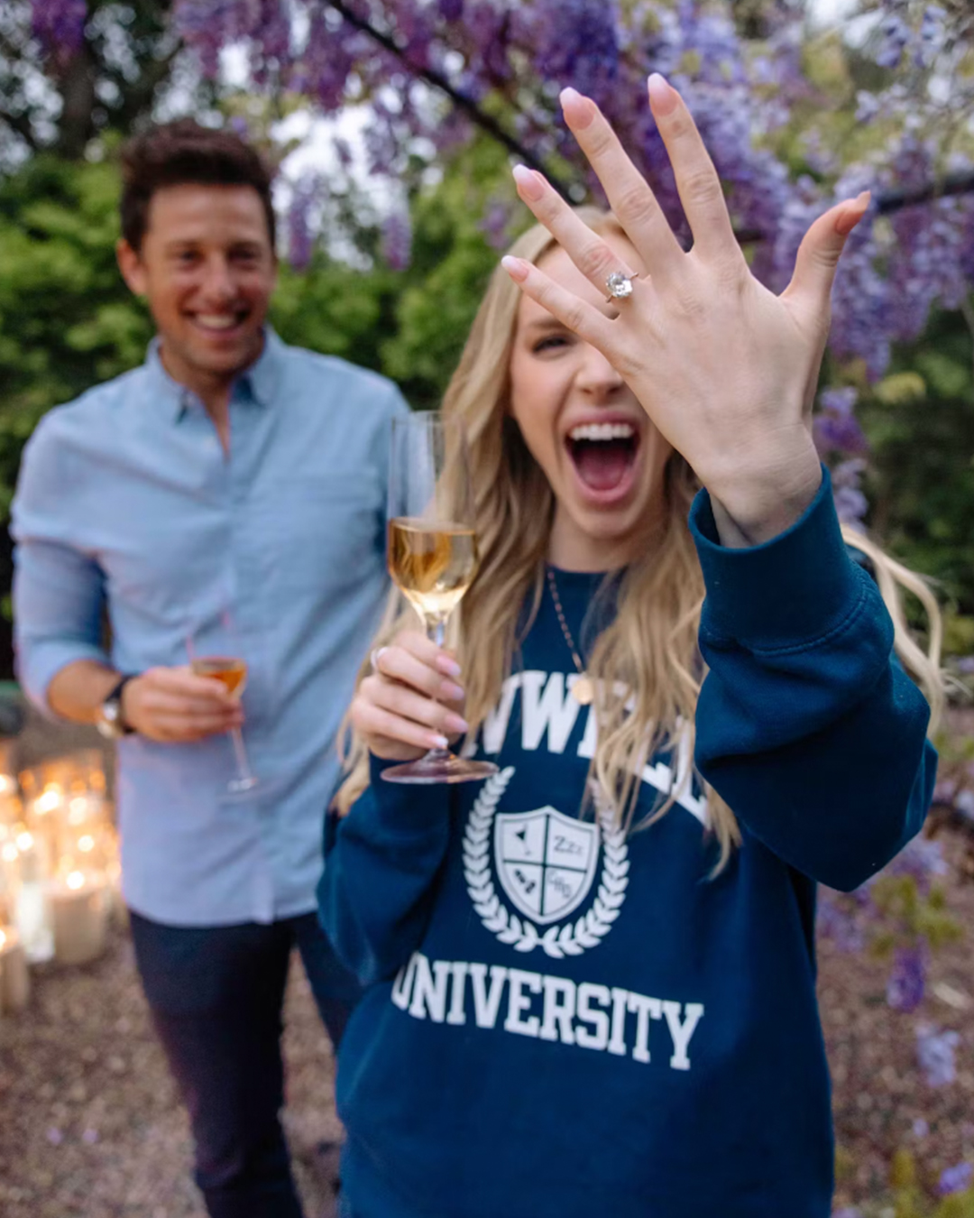 Every Major Celebrity Engagement In 2023 and Their Gorgeous Natural Diamond Rings