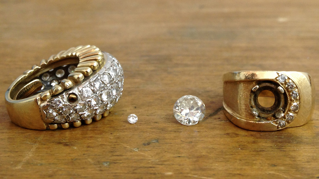 natural diamond heirloom Reilly Ring katelin gibbs