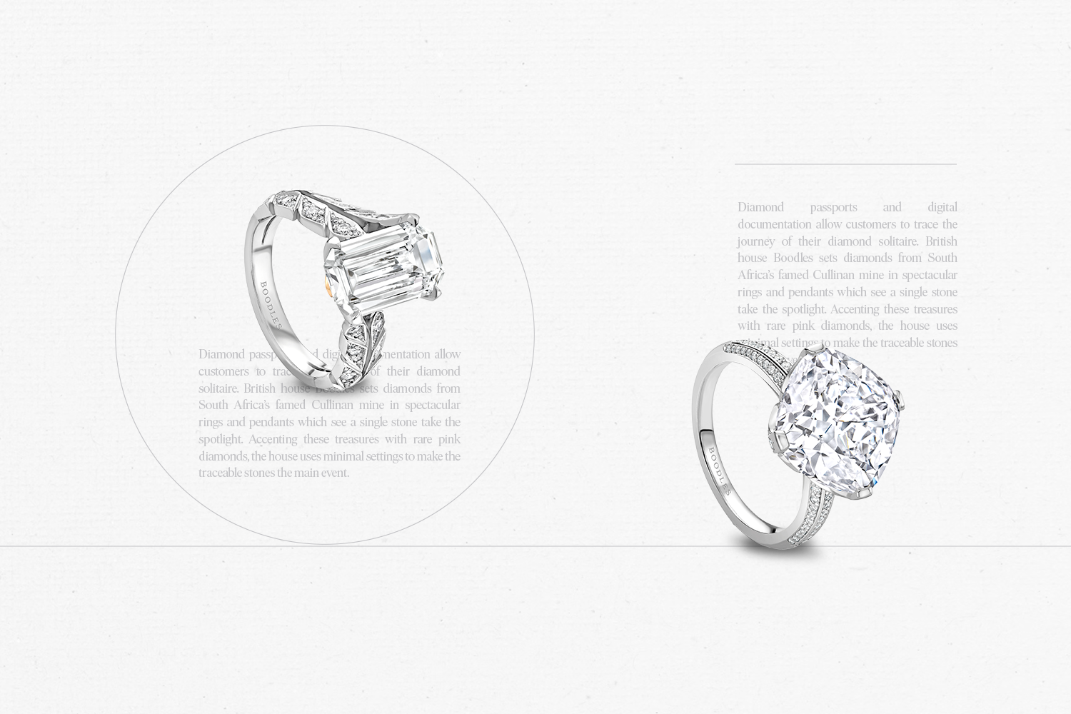 Natural Diamond Solitaire rings 