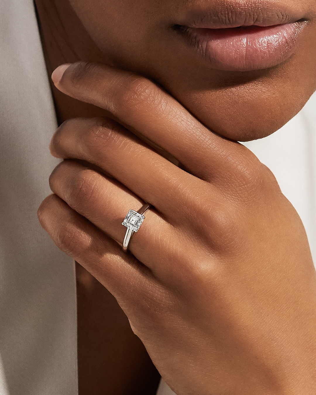 Asscher-Cut Diamond Engagement Rings To Make You Swoon