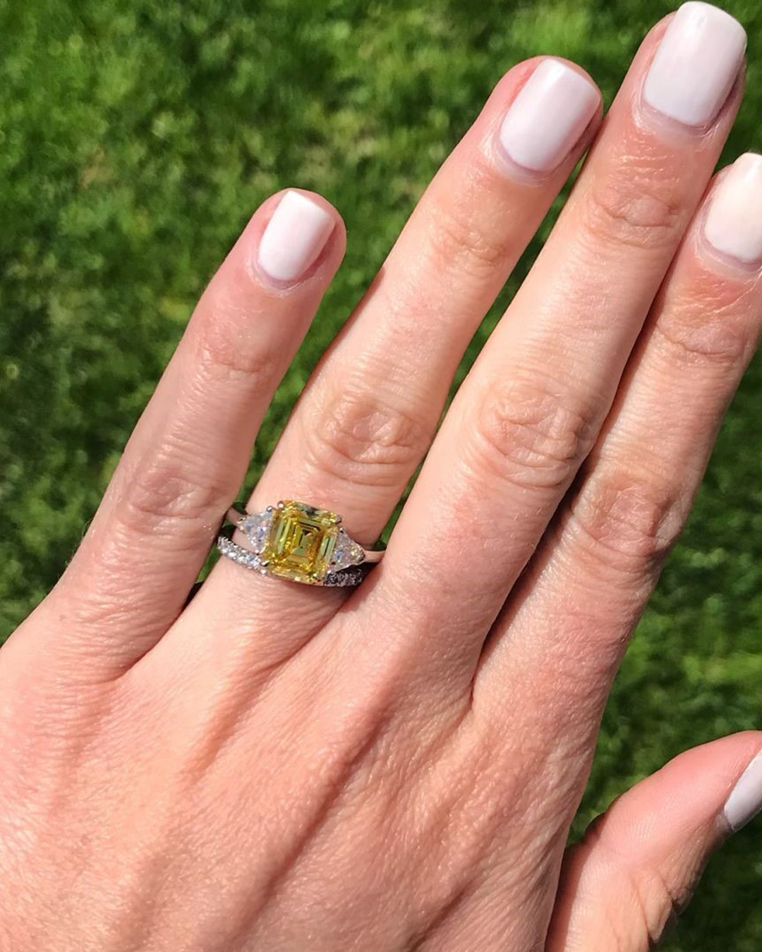 4.95 Ct Halo Asscher Cut Engagement Ring Set I Color SI1 GIA –  Kingofjewelry.com