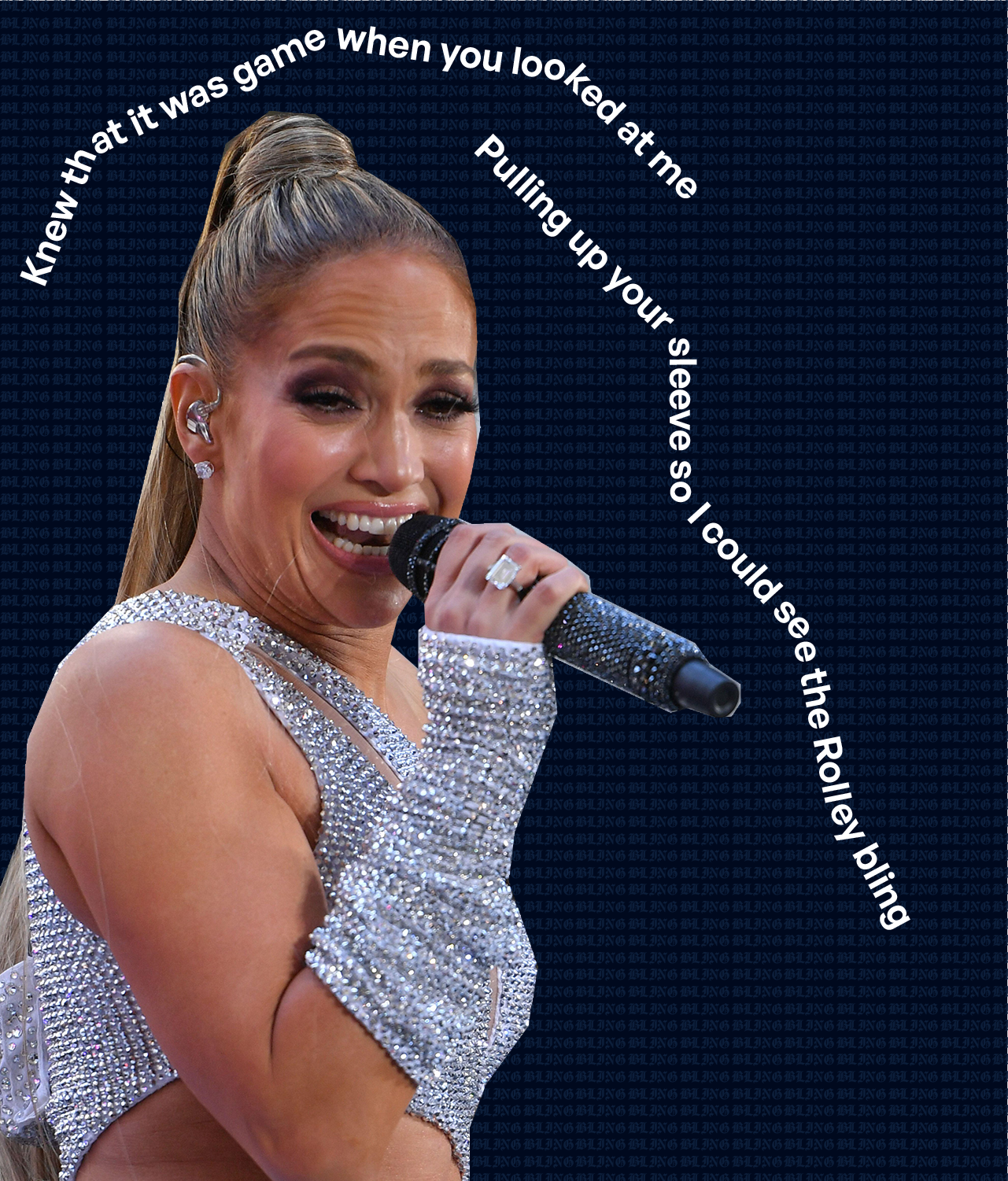 Jennifer Lopez spotted with natural green diamond stone