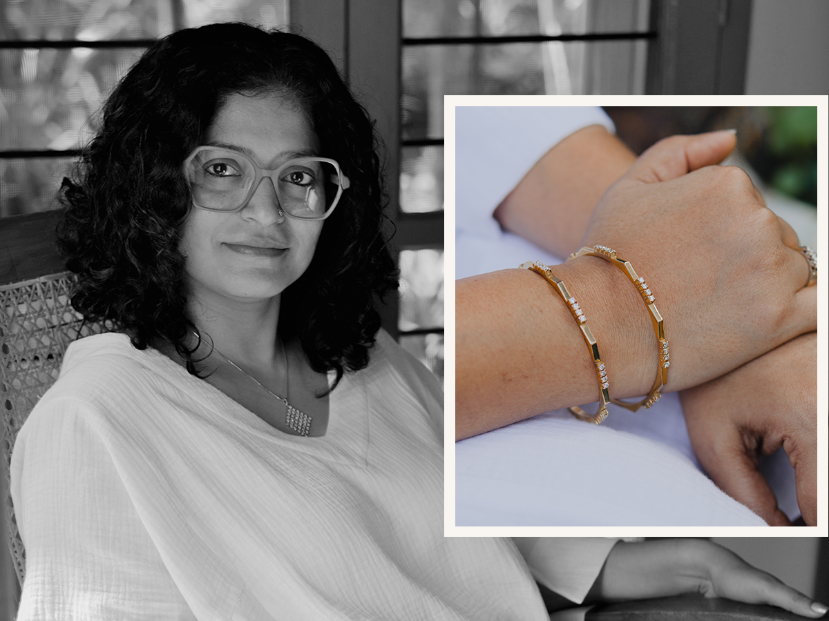 A Hearty Affair: Shubhra Shankhwalker 4 Diamonds Reflecting Positive Energy