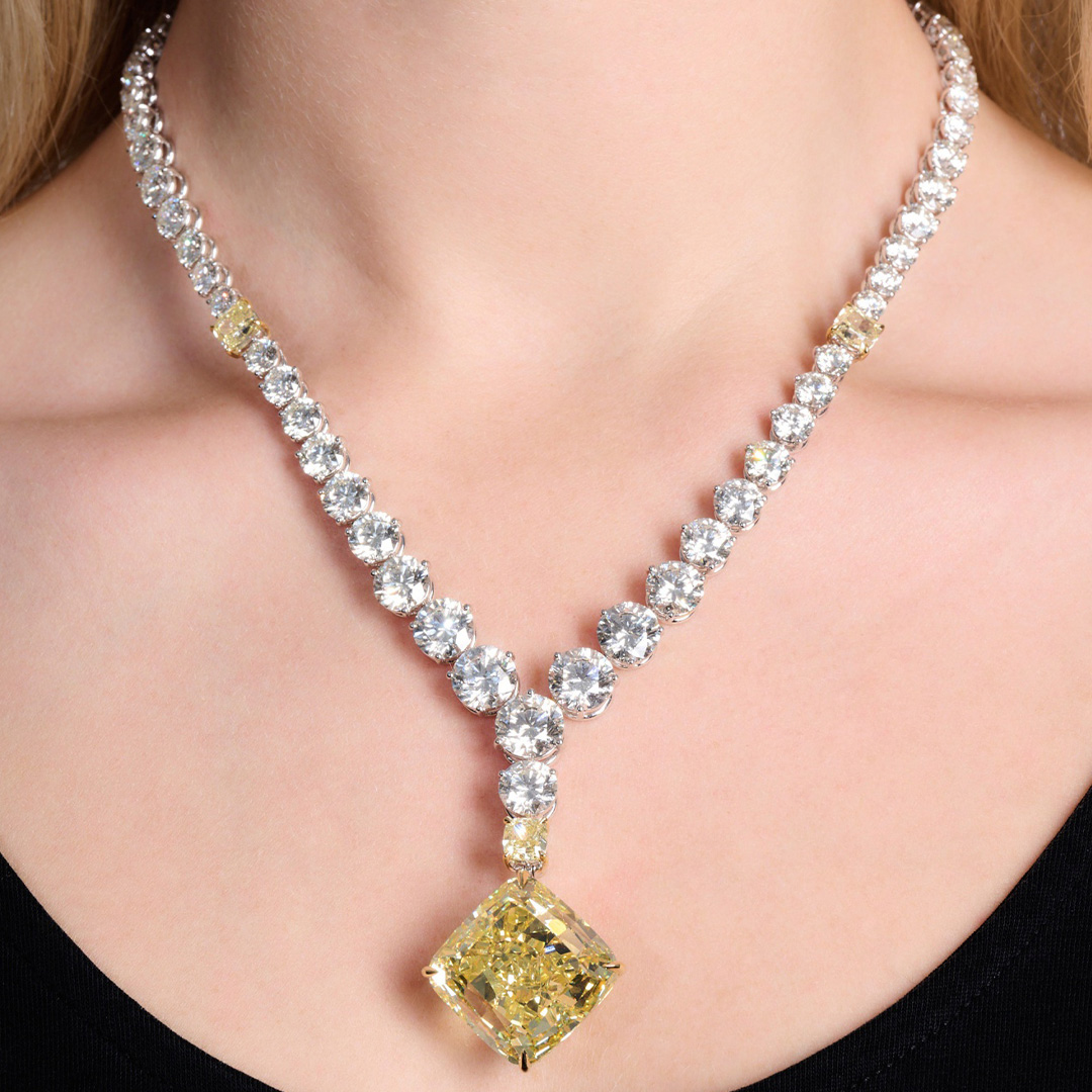 Yellow Diamond Necklace
