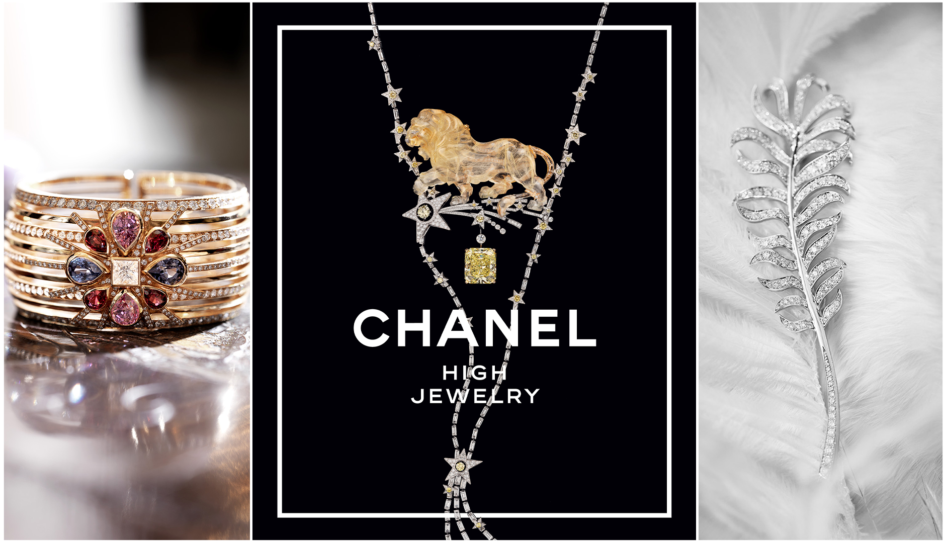 Exquisite Coco Chanel jewellery decorations - Kaleidoscope effect