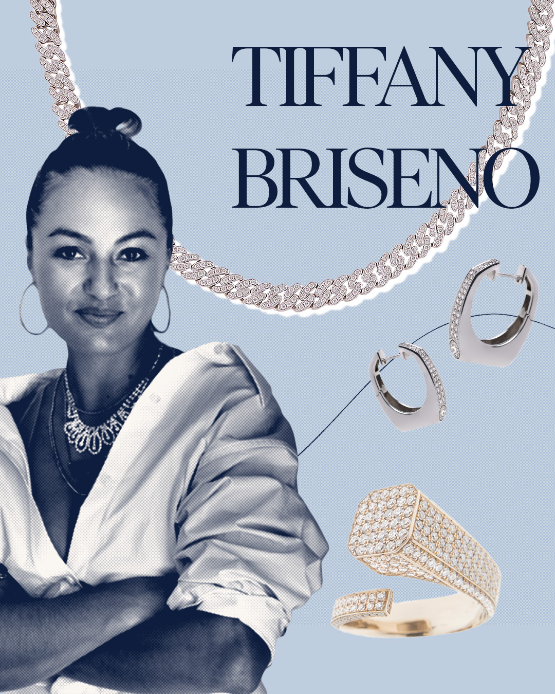 Five Diamond Jewellery Must-haves for Men: Men’s Jewellery Essentials 7 Tiffany Briseno on Men's Jewellery