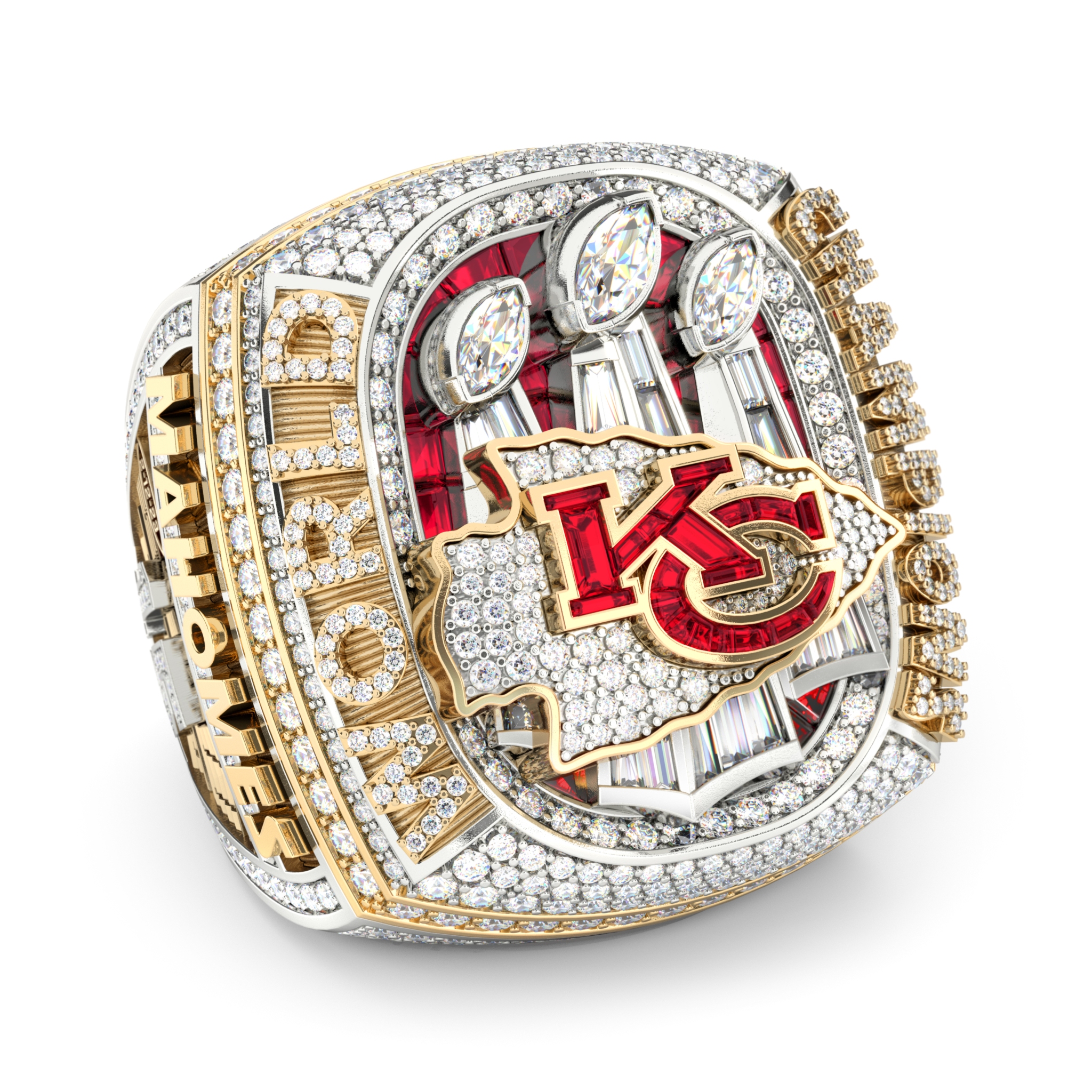 Kansas City Chiefs Super Bowl Lvii Champions Diamond Ring Png