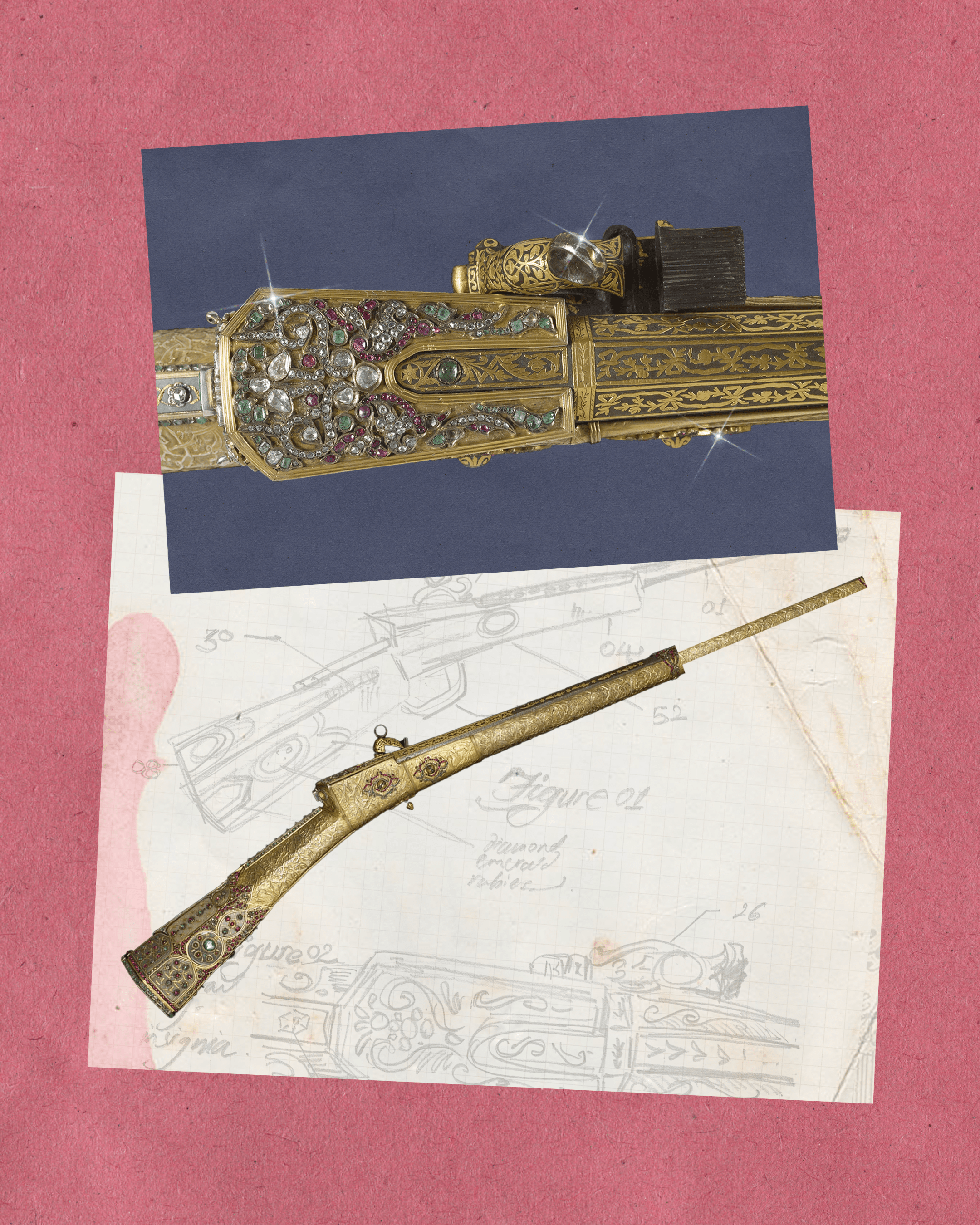 Ottoman Sultan’s Jewelled Gun