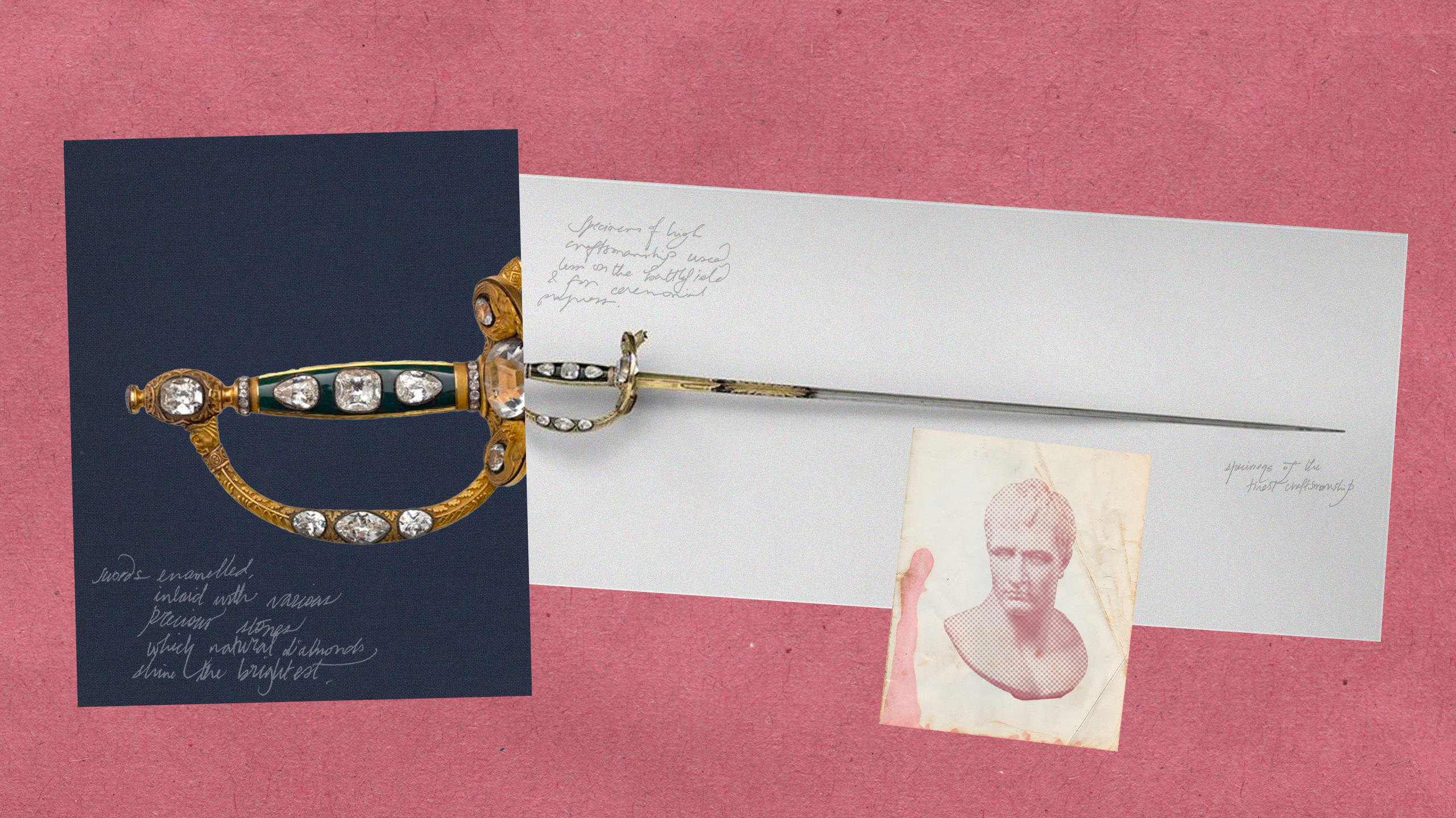 Napoleon’s Coronation Sword studded with diamonds