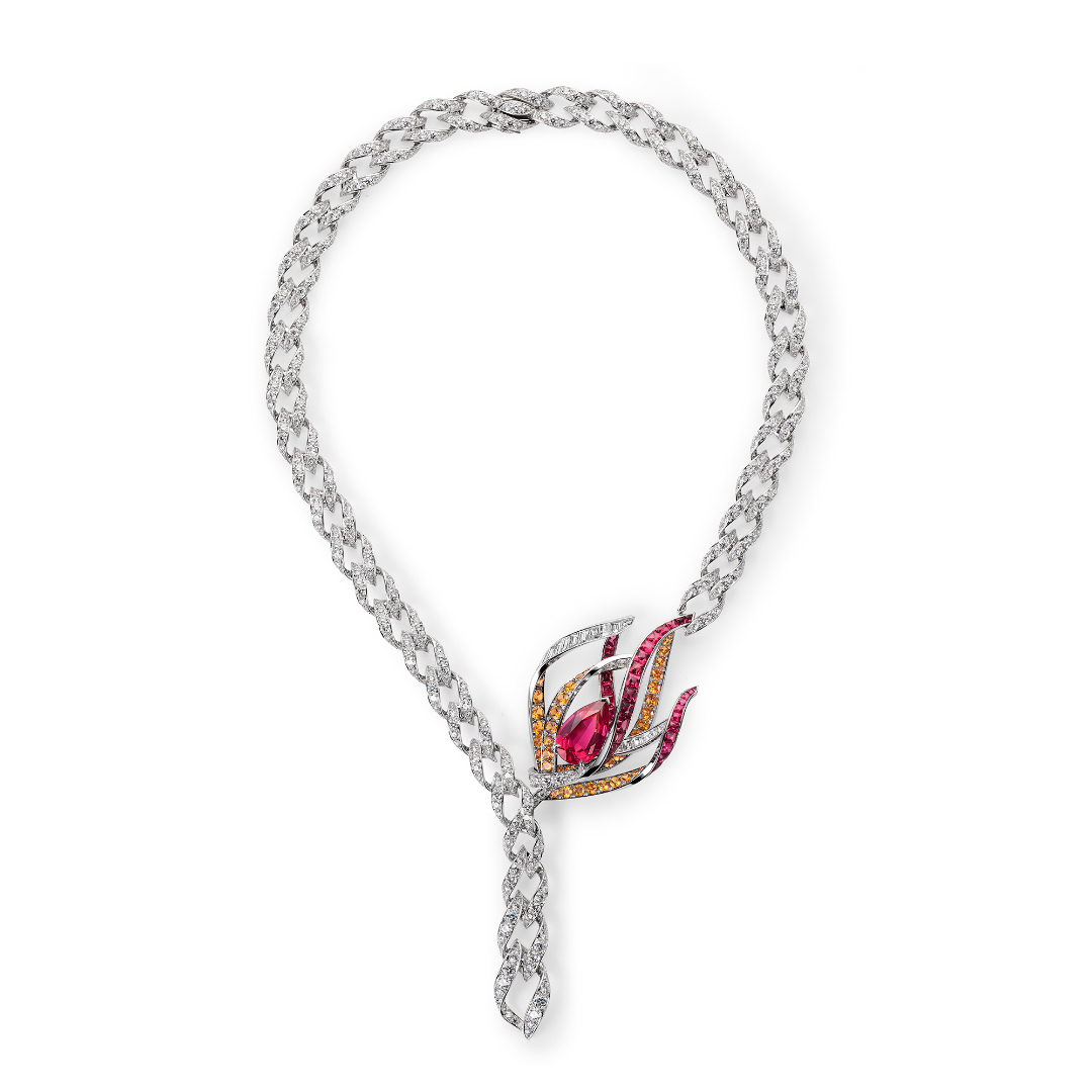 Tulipe Diamond Necklace