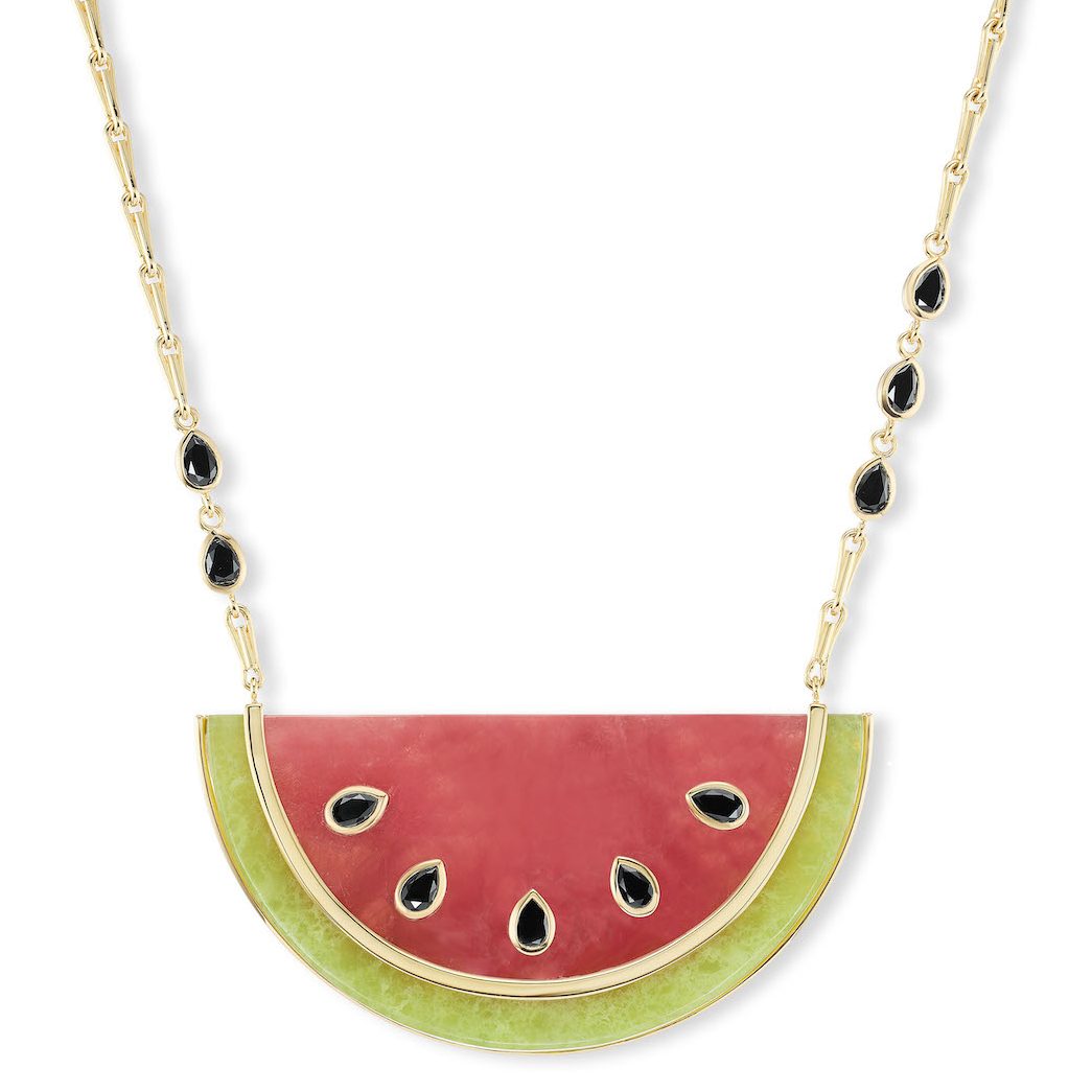 Fruit Jewelry Brent Neale Large Watermelon Pendant 