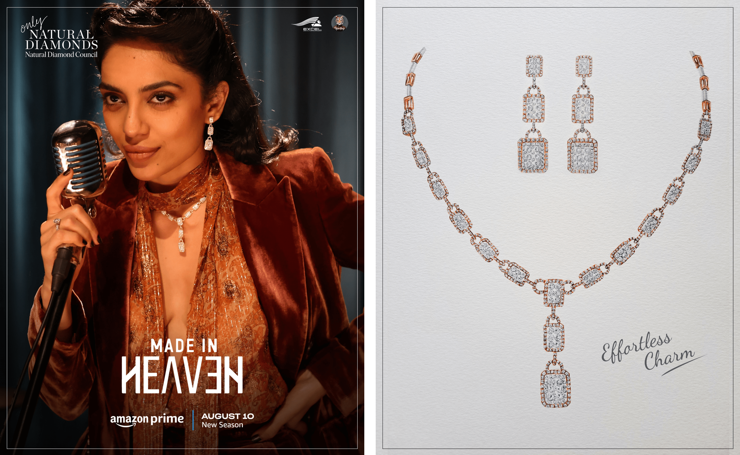 The Glorious Natural Diamond Jewellery Looks from Made in Heaven Season 2 5 Sobhita Dhulipala Glowing in Natural Diamond Jewellery