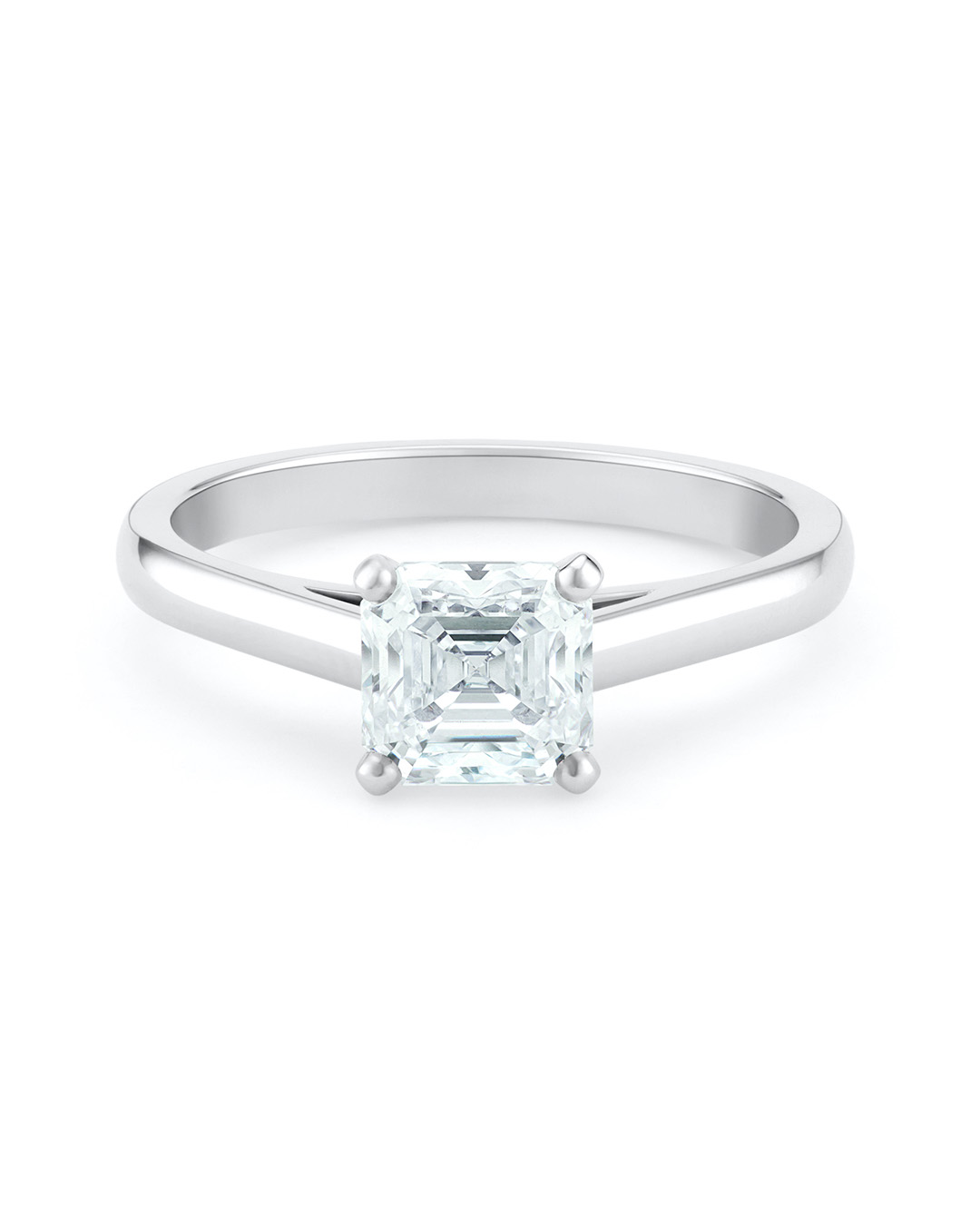 royal engagement rings diamonds wedding inspiration Asscher-cut 