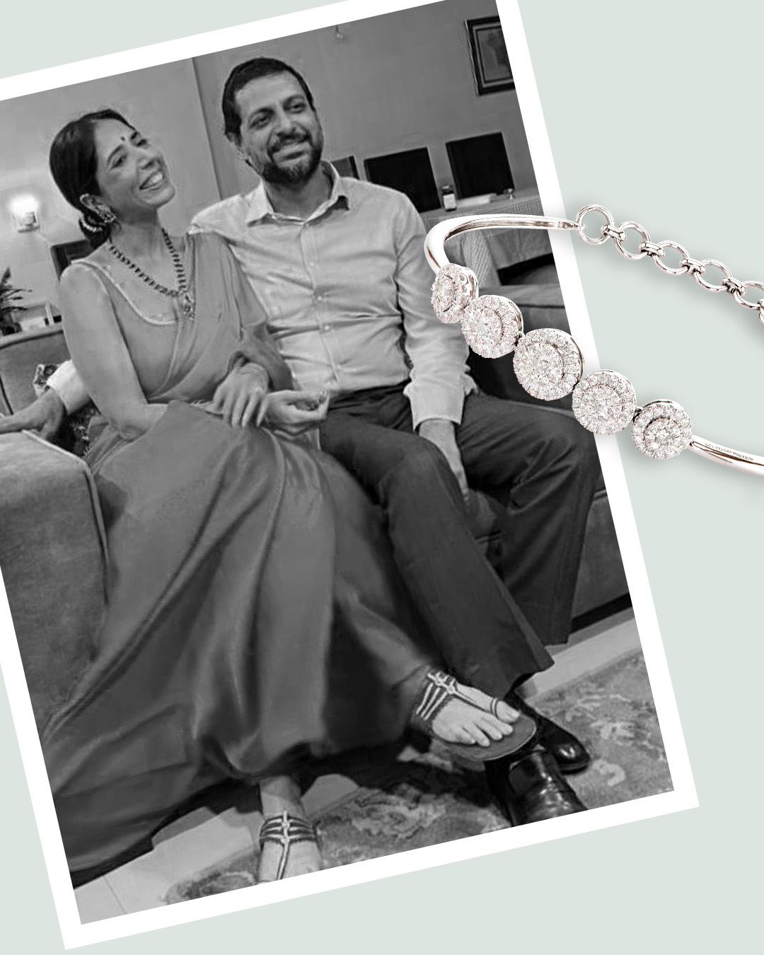 Karva Chauth Gifts That'll Win You The 'Best Husband Ever’ Title 12 Aiana and Amit's Karwa Chauth Gifts - Diamonds as Timeless Expressions
