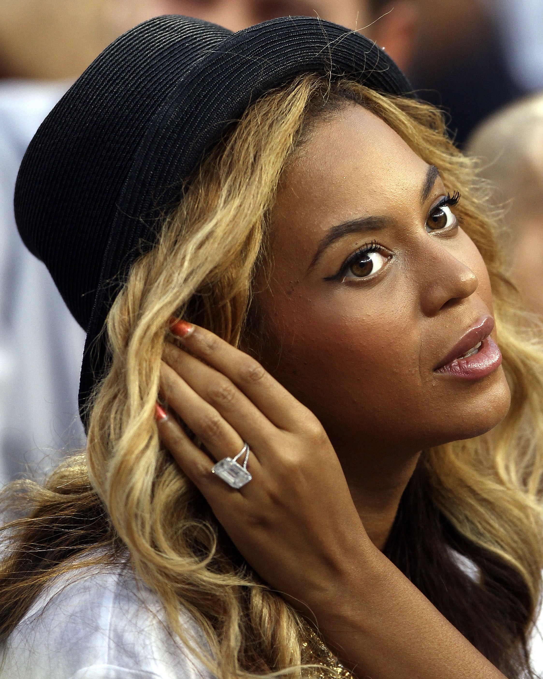 Beyonce - Best Celebrity Natural Diamond Engagement Rings of All Time