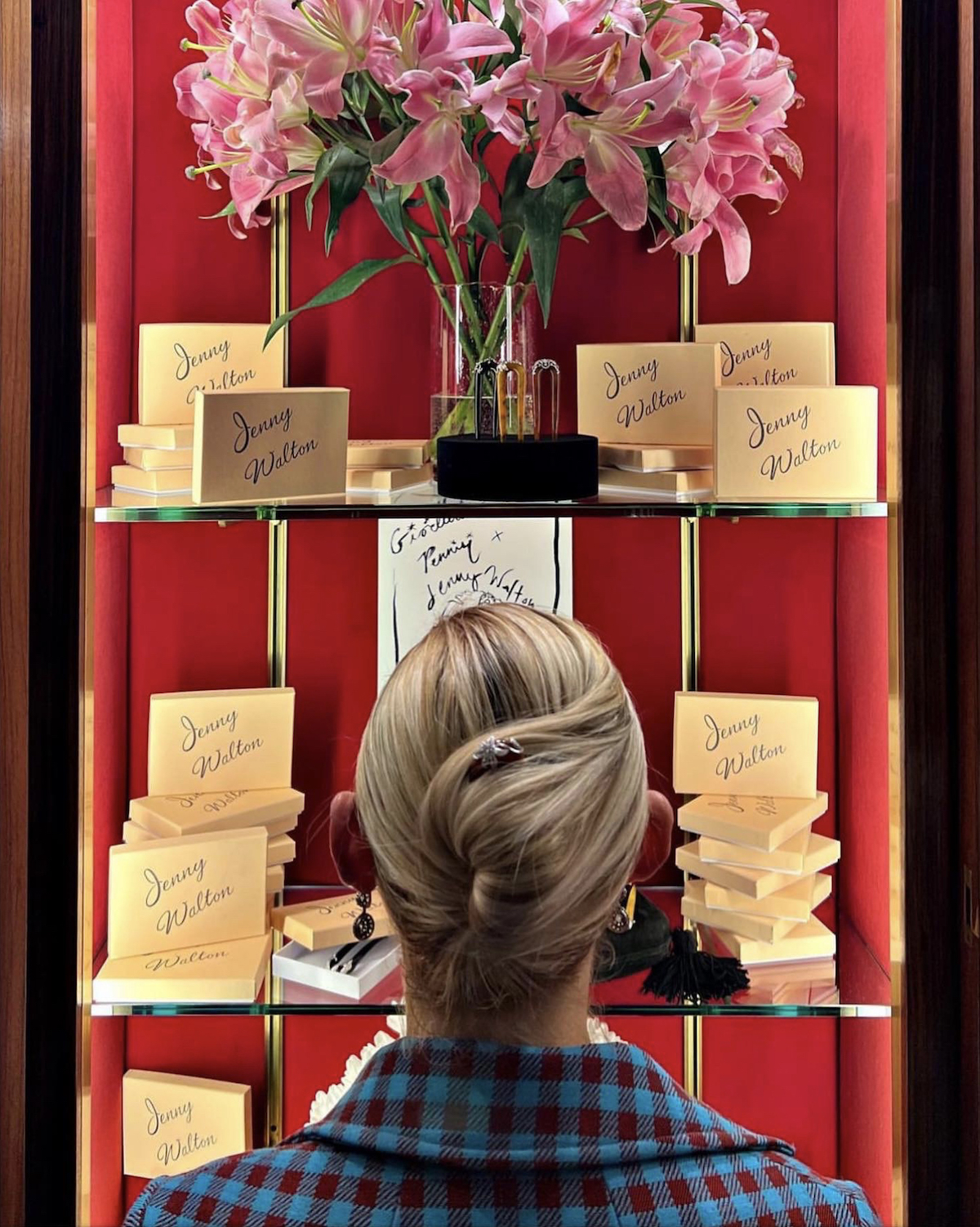 Jenny Walton Ignites a Trend for Diamond Hairpins