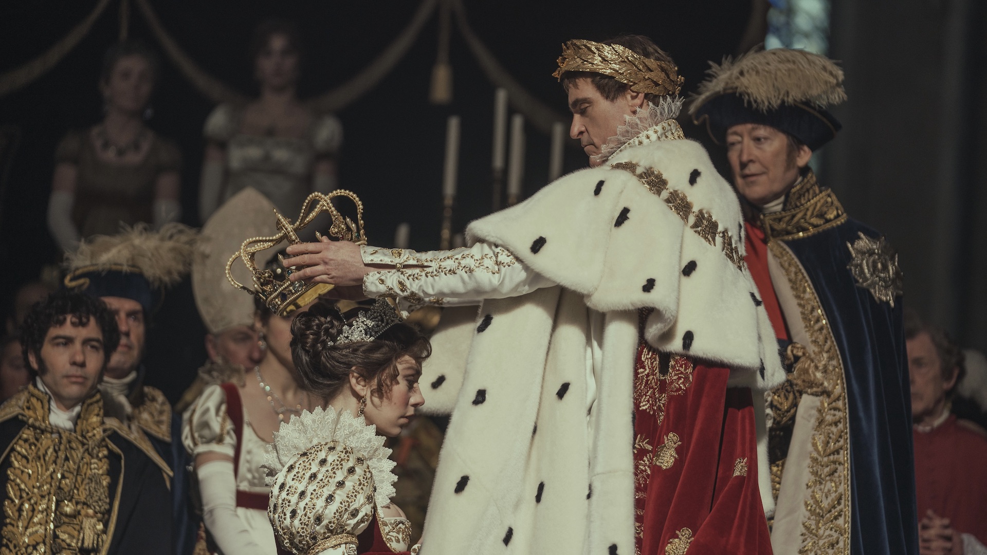Empress Joséphine Bonaparte: Natural Diamond Trendsetter 12 Vanessa Kirby and Joaquin Phoenix in "Napoleon," premiering in theatres around the world on 22 November 2023