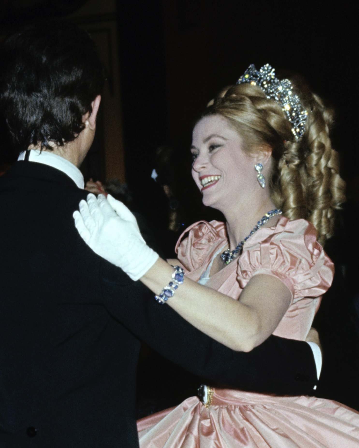 Empress Joséphine Bonaparte: Natural Diamond Trendsetter 9 Dancer Jacques Chazot, and Grace Kelly, Princess of Monaco attend the 'Second Empire' Ball in Monaco
