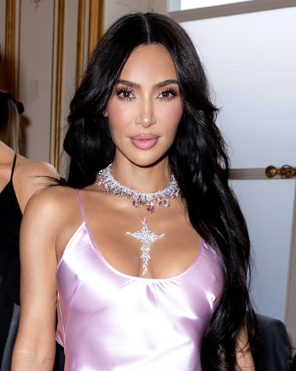 Kim Kardashian Diamonds 2023 Fashion Week 