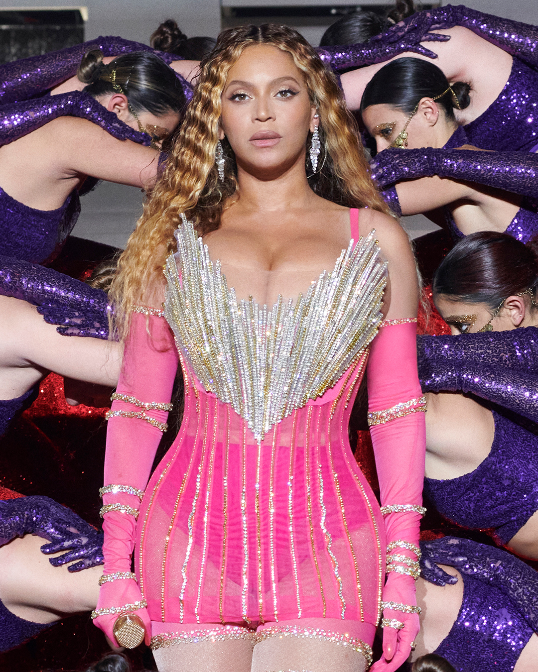 Best Celebrity Natural Diamond Looks of 2023- Beyonce Renaissance Dubai Performance