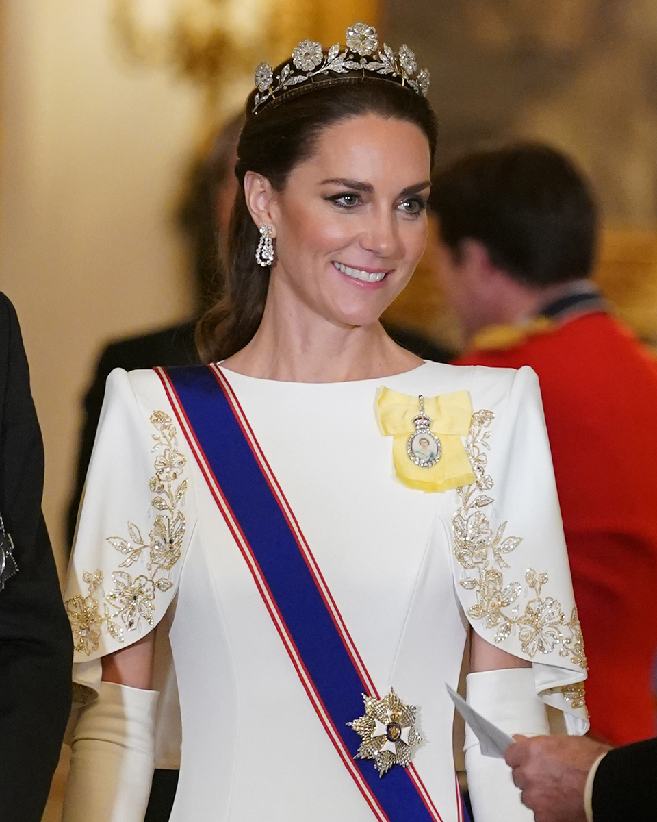 Best Celebrity Natural Diamond Looks of 2023 - Kate Middleton Princess of Wales the Crown Tiara