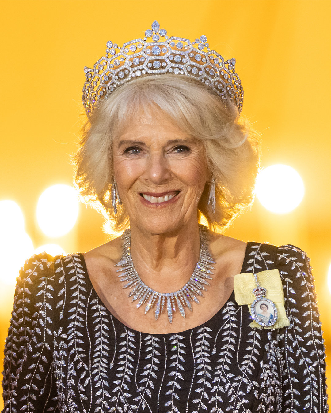 Queen Camilla diamond tiara
