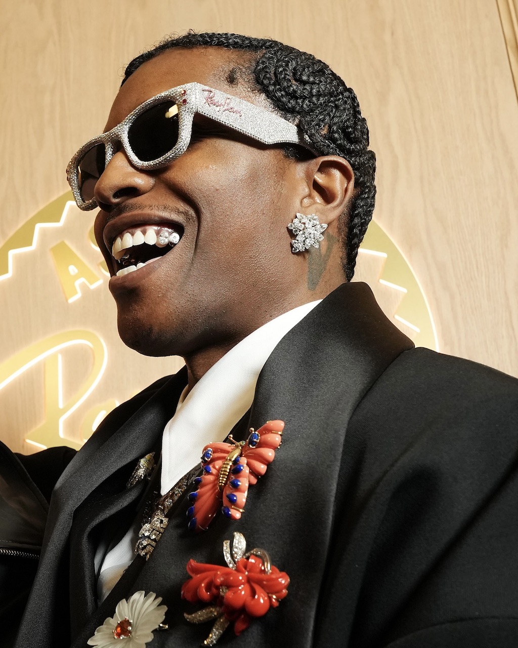 Diamond sunglasses ASAP rocky 2025 met gala
