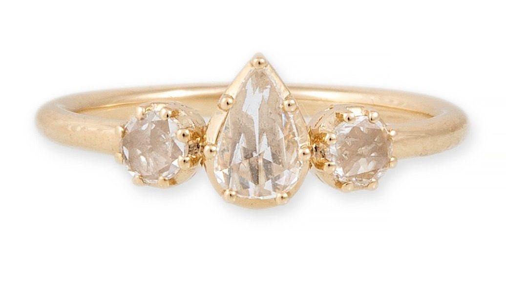 Jacquie Aiche Rose-cut diamond ring
